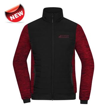 Εικόνα της JN1865 LADIES' BLACK/RED MELANGE ADULT SP